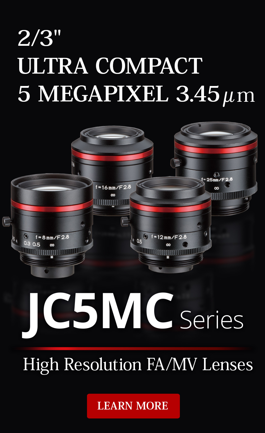 2/3" RUGGEDIZED WATER AND DUST RESISTANT MEGAPIXEL: JCM-V Series & JCM-WP Series, Learn More
